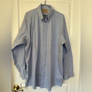 Roundtree & Yorke Gold Label Cotton Shirt 17.5x35